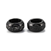 Frosted 201 Stainless Steel European Beads LS-STAS-B020-13EB-3