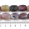 Natural Weathered Agate Beads Strands G-NH0047-B07-02-5