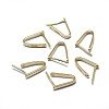 925 Sterling Silver Pendant Bails STER-L057-080A-G-5