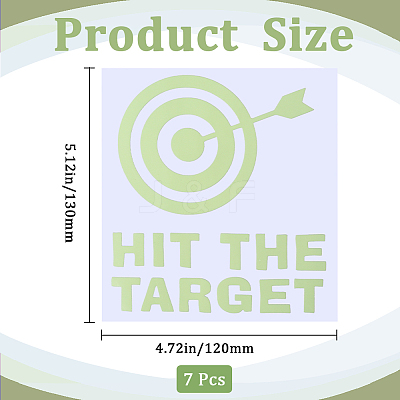 Hit Target Glow in the Dark AJEW-WH20023-06-1