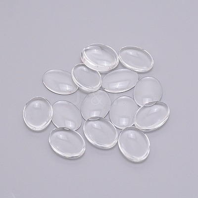 Glass Cabochons GLAA-WH0022-69-1