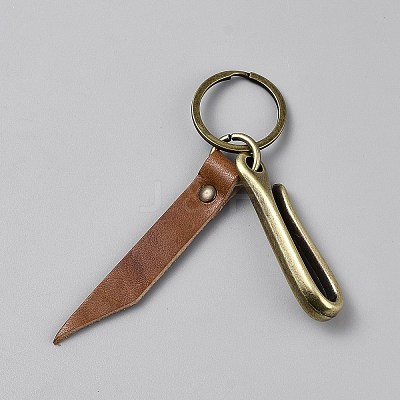 Cowhide Keychains KEYC-WH20005-016B-1