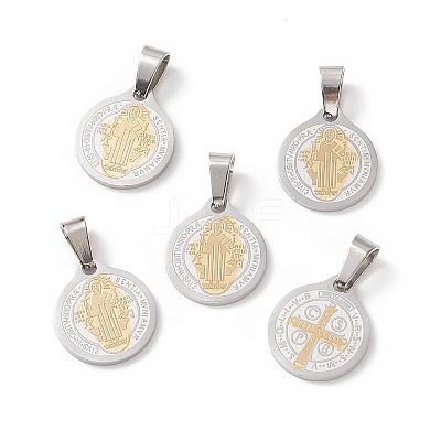 304 Stainless Steel Pendants X-STAS-D034-01-1