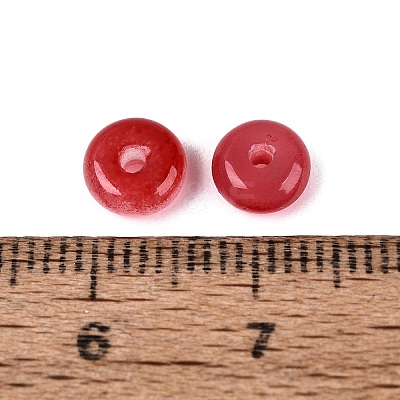 Baking Paint Imitation Jade Glass Beads GL-N006-01A-04-1