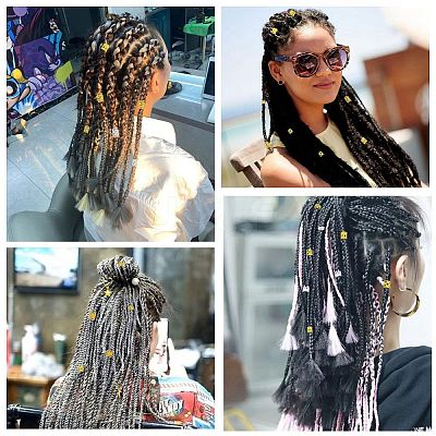 270Pcs Iron Hair Coil Cuffs X1-AJEW-SZC0021-03G-1