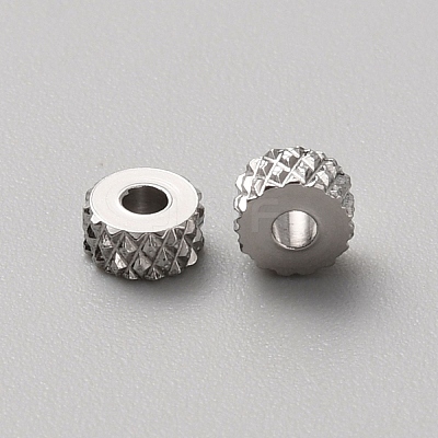 201 Stainless Steel Spacer Beads FIND-WH0161-53A-1