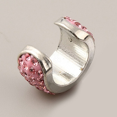 Alloy Rhinestone Bead FIND-WH0143-51B-1
