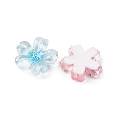 Opaque Resin Cabochons RESI-R455-01O-1