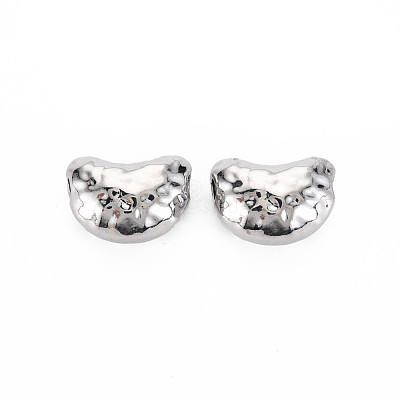 Rack Plating Alloy Beads PALLOY-S125-112P-1