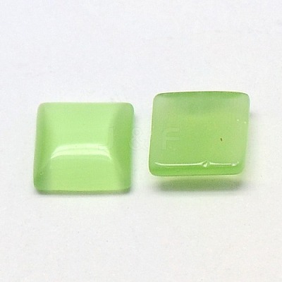 Cat Eye Cabochons CE-J006-12x12mm-M-1