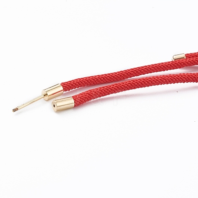 Braided Nylon Cord Bracelet Making MAK-A017-D01-06G-1