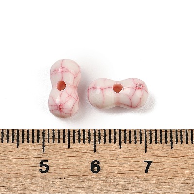 Acylic Imitation Turquoise Beads OACR-S047-04-1