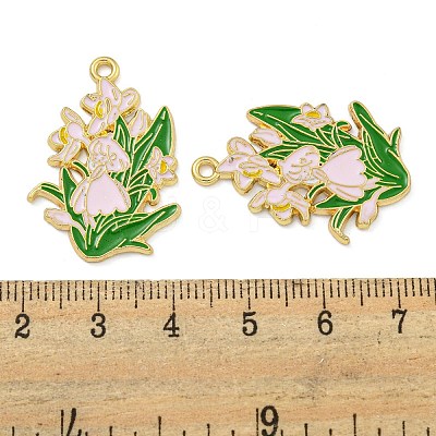 Alloy Enamel Pendants FIND-Z049-01G-C-1