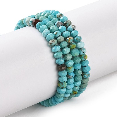 Natural Howlite Beads Strands G-H025-03B-01-1