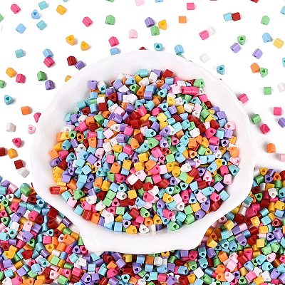 FGB Baking Paint Glass Seed Beads SEED-Q040-09A-M02-1