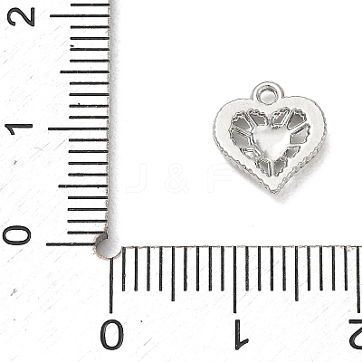 Alloy with Crystal Rhinestone Charms AL-CBA7C55-01P-1