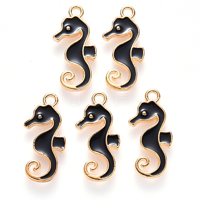 Alloy Enamel Pendants ENAM-S121-037B-1