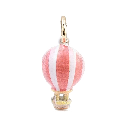 Amusement Park Brass Enamel Pendants KK-CBA7736-01E-1