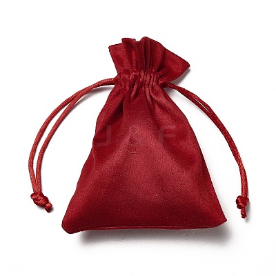 Velvet Cloth Drawstring Bags TP-G001-01C-01-1
