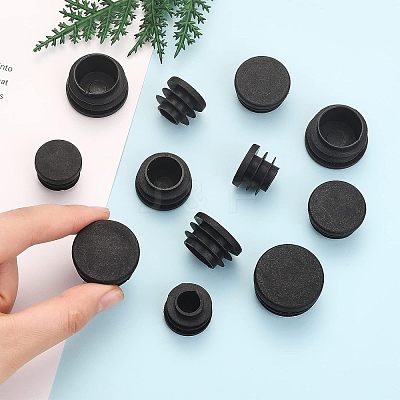 64Pcs 4 Style Plastic Furniture End Caps FIND-CA0005-46-1