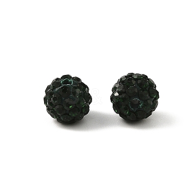 Pave Disco Ball Beads RB-H258-8MM-205-1