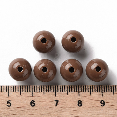 Opaque Acrylic Beads MACR-S370-C10mm-A17-1