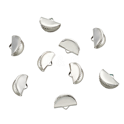 Iron Ribbon Crimp Ends IFIN-TAC001-06A-P-1