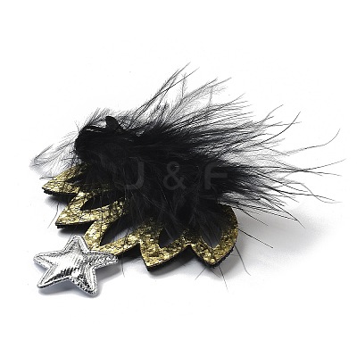 New Year's party Iron Hair Clip LS-OHAR-R102-01Q-1