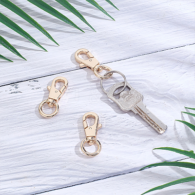14Pcs Alloy Swivel Lobster Claw Clasps FIND-ME0002-61-1