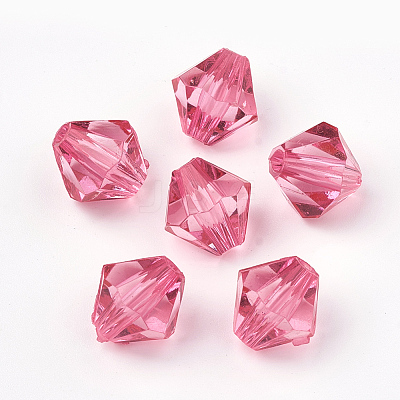 Transparent Acrylic Beads X1-TACR-S146-4mm-03-1