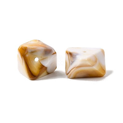 Opaque Acrylic Beads OACR-D320-02E-1