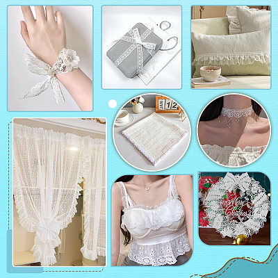 20M Nylon Elastic Lace Ribbon OCOR-GA0002-89-1