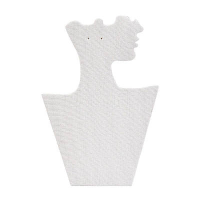 Cardboard Covered with Velvet Necklace & Earring Display Stands LS-ODIS-Q041-04A-02-1