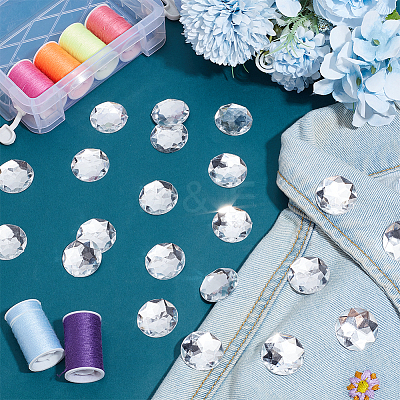 200Pcs Resin Cabochons FIND-PH0021-46-1