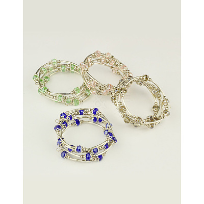 Fashion Wrap Bracelets BJEW-JB00628-1