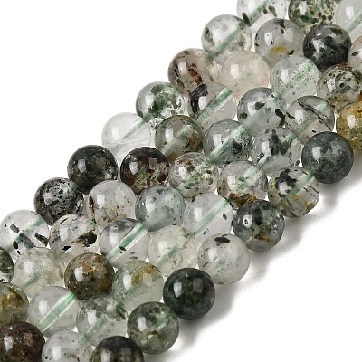 Natural Gemstone Beads Strands G-D359-B02-6mm-1
