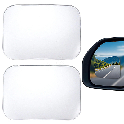 1Set Glass Get Off Observation Car Rearview Mirror DIY-CN0003-66B-1