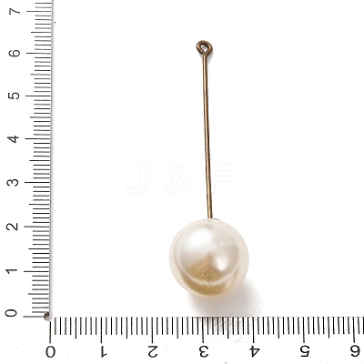 Brass Stick Lapel Pin Clutch Brooch Findings PL-G001-01B-AB-1