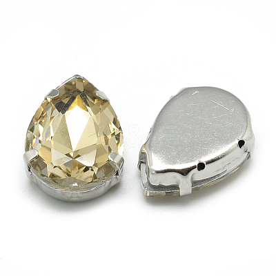Sew on Rhinestone RGLA-T035-10x14mm-08-1
