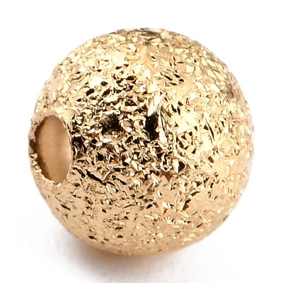 Long-Lasting Plated Brass Beads KK-O133-004B-G-1