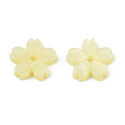 Opaque Acrylic Beads X-SACR-S273-31G-1