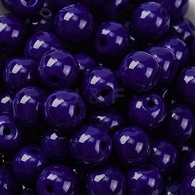 Opaque Colours Glass Seed Beads SEED-Z004-P8MM-06-1