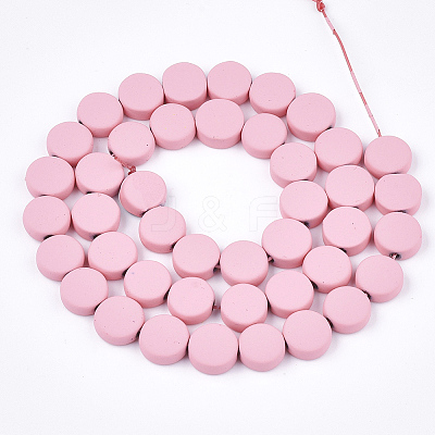Spray Painted Non-magnetic Synthetic Hematite Beads Strands G-T116-01B-05-1