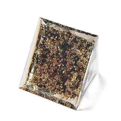Orgonite Pyramid Resin Energy Generators DJEW-D013-01H-1