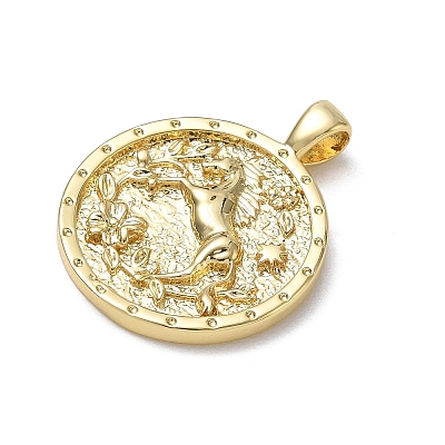 Brass Pendants KK-CBA56EF-28G-1
