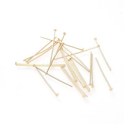 304 Stainless Steel Flat Head Pins STAS-G205-01C-G-1