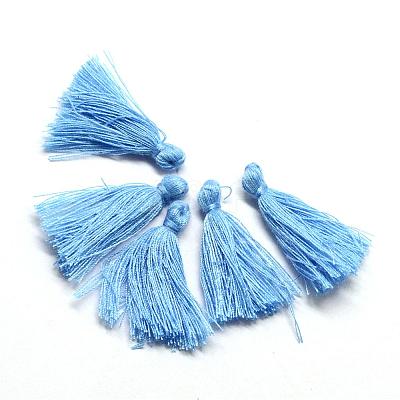 Handmade Polycotton(Polyester Cotton) Tassel Decorations OCOR-Q024-09-1