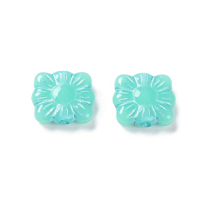 Opaque Acrylic Beads OACR-G016-26K-1