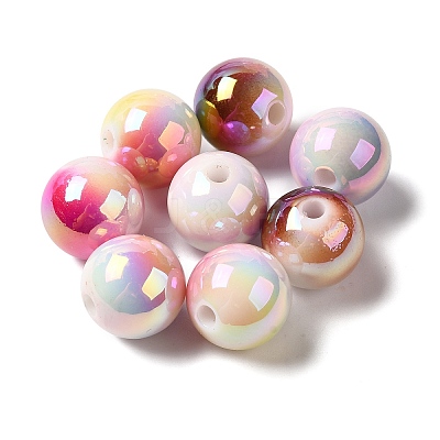 UV Plating Acrylic Beads MACR-A010-11C-1