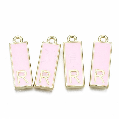 Alloy Enamel Pendants ENAM-T012-01R-RS-1